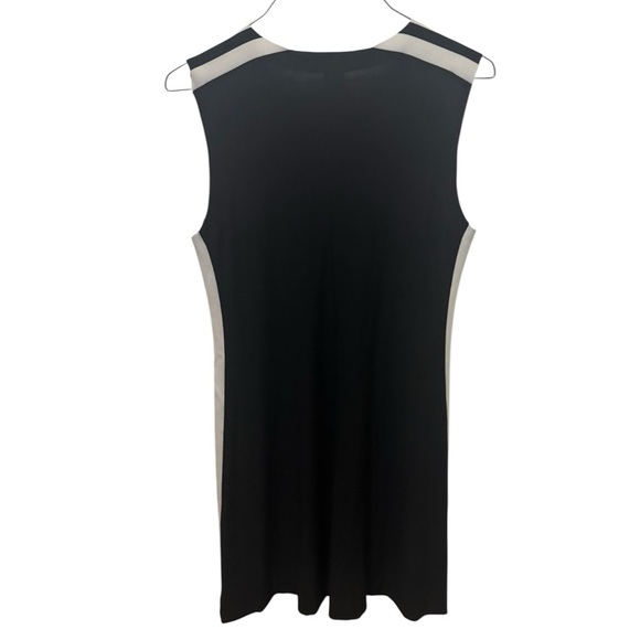 Norma Kamali Side Stripe Sleeveless Dress Size Small - Picture 4 of 6